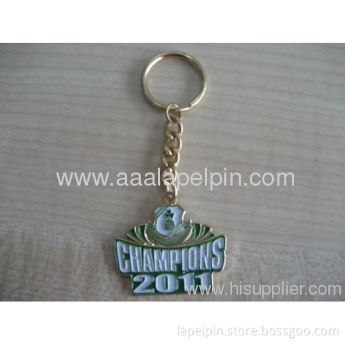 Fashion Embossed Enamel Keychains